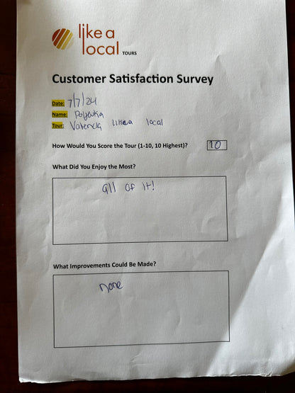 Shore Excursions Testimonials
